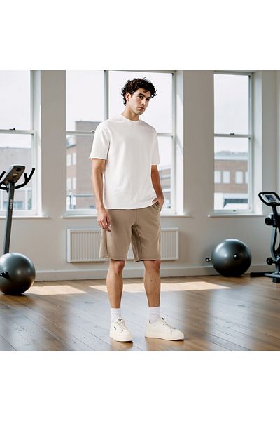 Adot Regular Fit Shorts with Drawstring Closure
