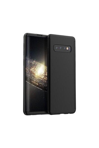 BLACK Husă de protecție MyStyle pentru Samsung Galaxy S10, neagră, acoperire ...