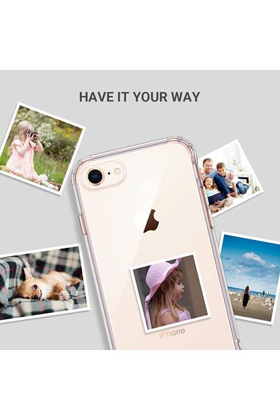 OEM Carcasă Apple iPhone 8, silicon TPU 2.0mm subțire, transparentă