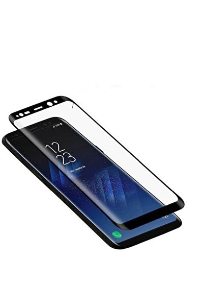 BLACK Samsung Galaxy S8 Γυάλινη μεμβράνη, MyStyle 5D FULL GLUE Μαύρο