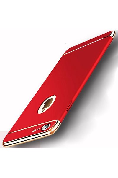 OEM Carcasă Apple iPhone 7, MyStyle Elegance Luxury 3 în 1 Roșu