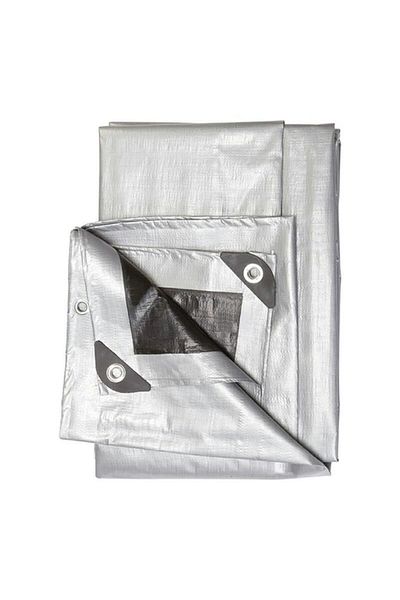 Generic ACE Heavy Duty Polyethylene Reversible Tarp Silver and Black 20 x 30ft