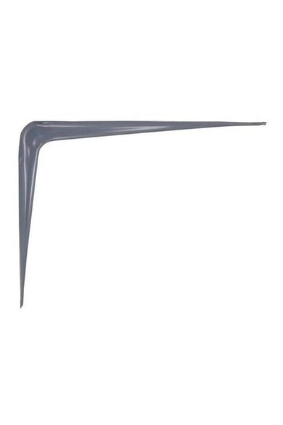 Generic ACE Wall Mounted Decorative Steel Shelf Bracket Grey 5 x 6inch 5602735