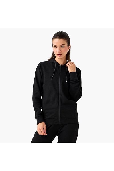 Kappa Zip Through Hoodie with Kangaroo Pockets