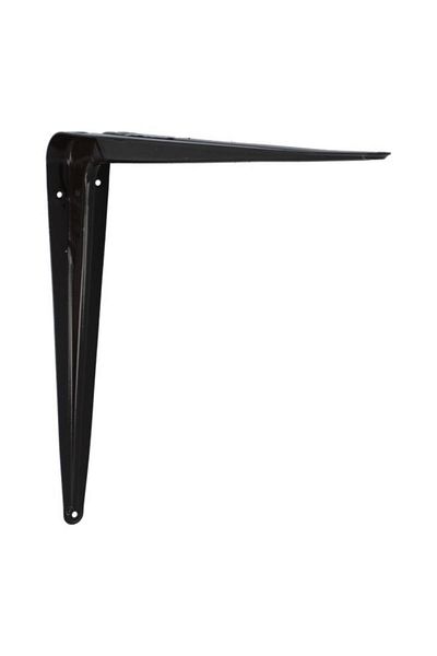 Generic ACE Wall Mount Decorative Steel Shelf Bracket Brown 10 x 14inch 5603006