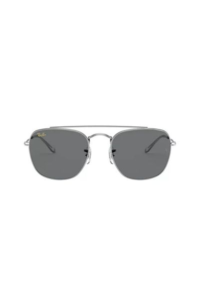Ray-Ban Ray-Ban RB3557 9198/B1 – Sunglasses, Silver, Grey / Dark Grey Lenses, Size 51