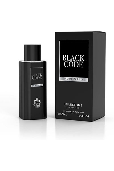 Emper Milestone Black Code Eau De Parfum For Men 90ml