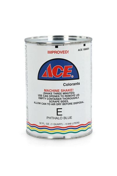 Generic ACE Paint Colorant E Phthalo Blue 1qt