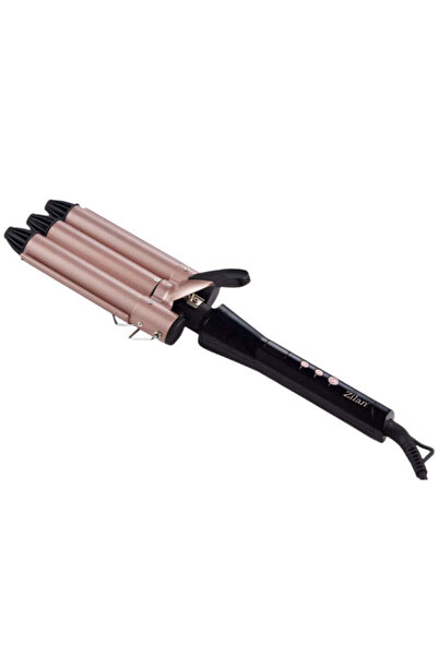 Zilan 128W Hair Styling Device, 3 Curling Elements, 210 Degrees, Ceramic Coating
