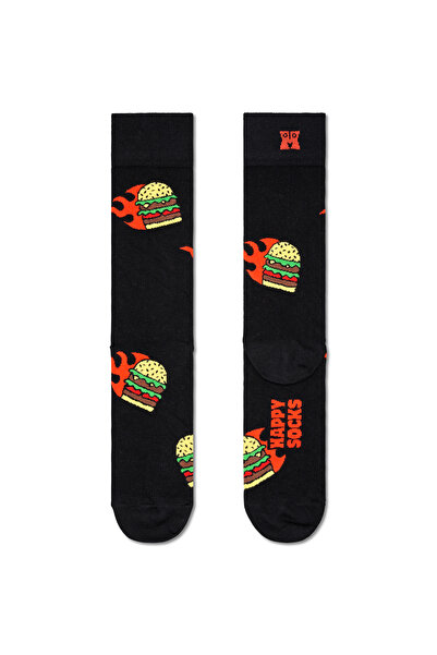 Happy Socks Flaming Burger Sock