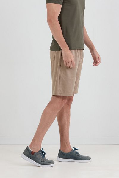 Fulla Moda Σορτς με ανάγλυφο κείμενο με κορδόνια