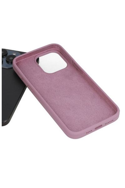 Gtech SET Silicone case + Transparent film, compatible with iPhone 16 Pro Max jelly, flexible, Heather