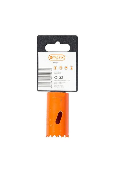 Generic Tactix Bimetallic Cup Saw Orange and Black 56 x 25mm