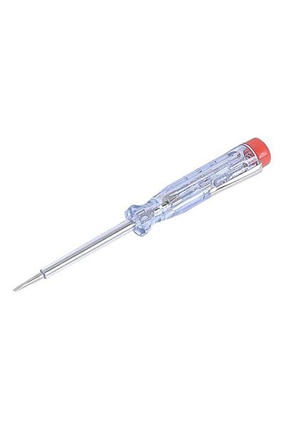Generic Tactix 200-250V Steel Durable Circuit Tester Clear and Silver 140mm 405001