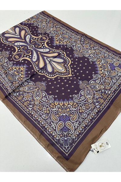 HAREM SCARF Μεταξένιο σάλι με μοτίβο Harem HVD0201