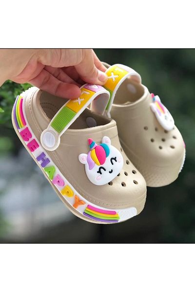 Pandalina Girl Child Anti-Slip Sole Luxury Children's Sandals Slippers Sea Pool Kindergarten Nursery Sandals