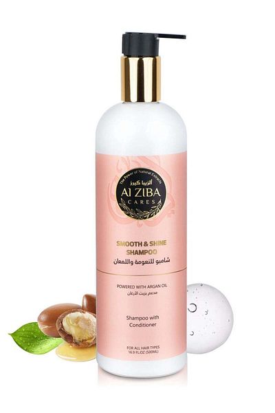 Alziba cares Argan Oil Enriched Shampoo for Hair Softness and Complete Care - 500ml