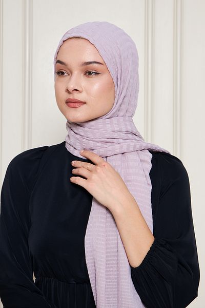 Gigiscarfs Gradient Striped Arya Chiffon Shawl - Mink -