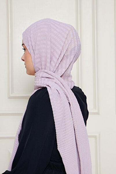 Gigiscarfs Σάλι Arya Chiffon με ντεγκραντέ ρίγες - Mink -