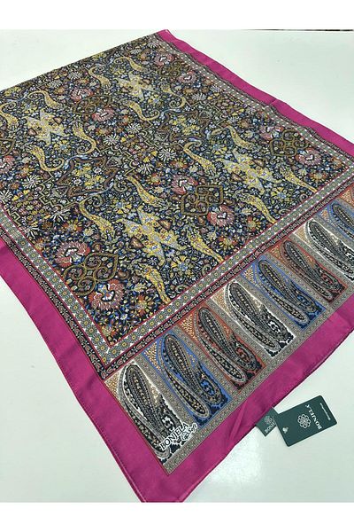 Bonjela Soft Cotton Shawl Etro Pattern Lbs1809