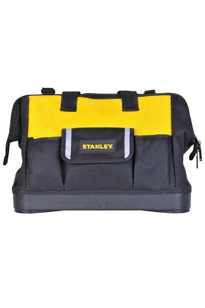 Generic Stanley Waterproof Open Wide Mouth Tool Bag Black and Yellow 16inch STST516126