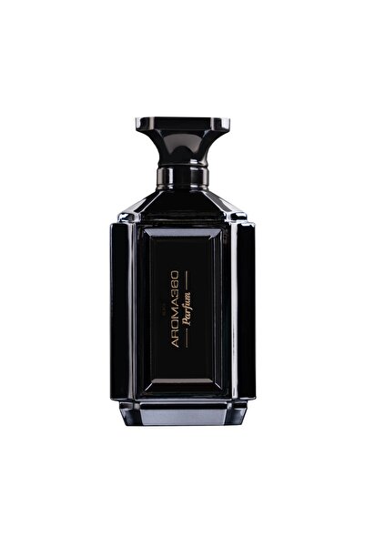 Aroma360 عطر بلاك للجنسين - برغمونت، مريمية، زهرة تياري، زعفران، طحلب - 200 مل