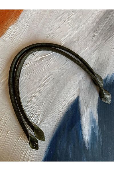BD fold yarn Penguin Bag Handle Khaki (75cm) Αξεσουάρ τσάντας με λουράκι