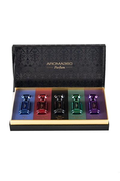 Aroma360 Luxury Parfum Discovery Set - 5-Piece Fragrance Collection with 10mL...