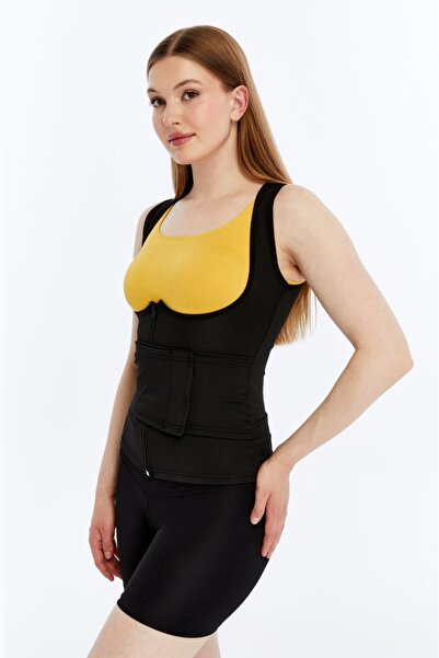 miresa مشد حزام كريستال ساونا حراري فعال للرياضيين وحزام الخصر والبطن