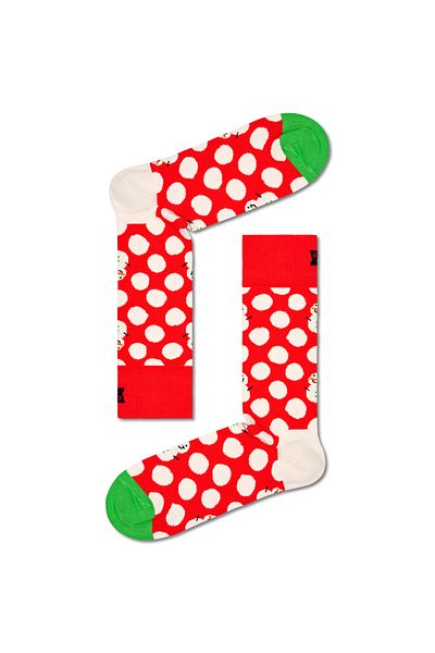 Happy Socks Big Dot Snowman Sock