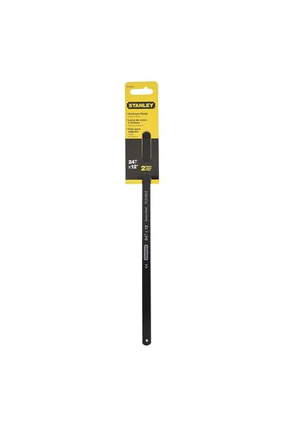Generic Stanley 2-Piece 25TPI Hacksaw Blade Black 12inch