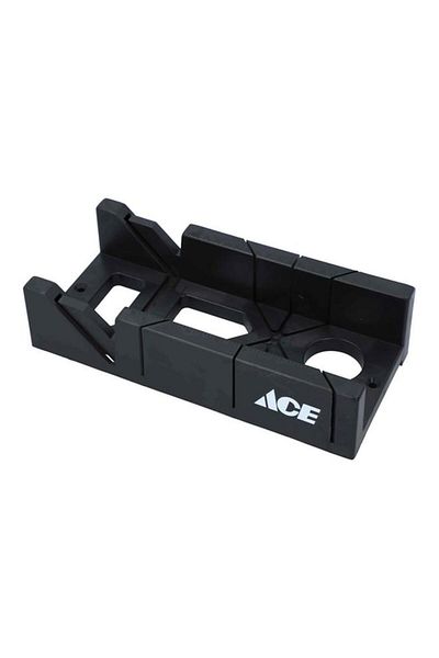 Generic ACE Plastic Mitre Box Black 305 MM