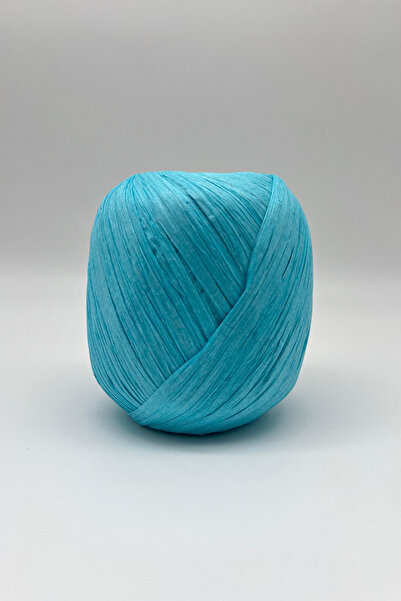 BD fold yarn رافييا ايليت – 50 جرام / 65 متر – اللون 30 تركواز