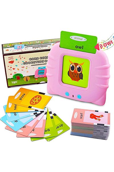 mobify Talking Flash Cards Learning Toys for Toddlers 1-6 Year Old