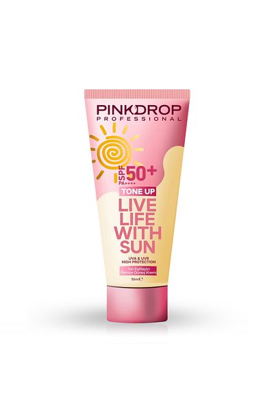 PİNKDROP Cremă solară tonificantă PinkDrop SPF 50+ PA++++ 90ml