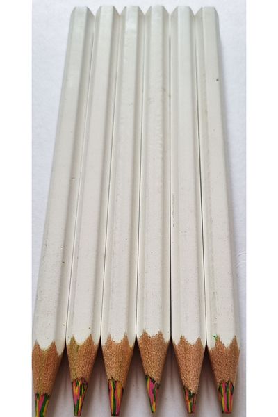 Modellino 6 Jumbo Rainbow White Body Rbc Rainbow Pencil
