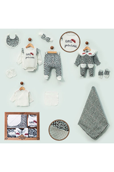 Modonoff بيبيلي كيدز للبنات من 0-3 أشهر طقم موسلي بناتي من 10 قطع