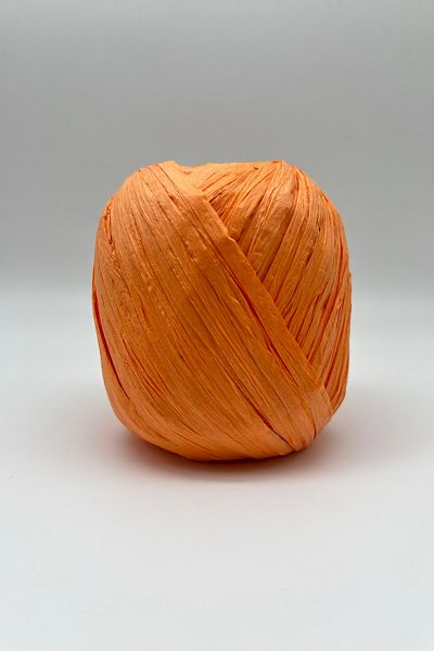 BD fold yarn Elite Raffia – 50g / 65m – Color 18 Orange