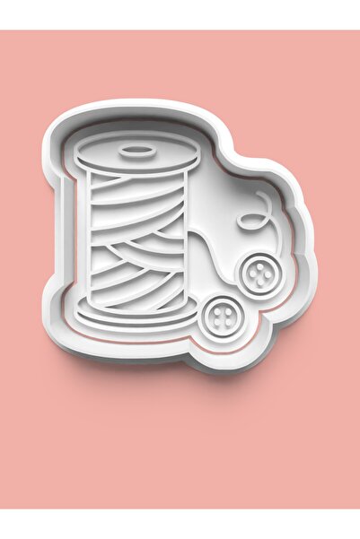 AKTASTORE قالب تشكيل خيوط الخياطة وقالب عجينة السكر 0889-4