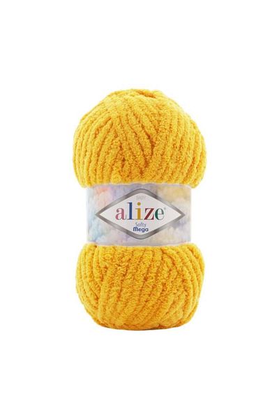 Alize 3 spools of Eliza Softy Mega yarn, color number 216