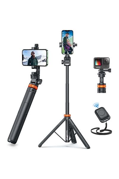 Techone Professional premium telescopic photo tripod Techone Photo Buddy AKJ-01