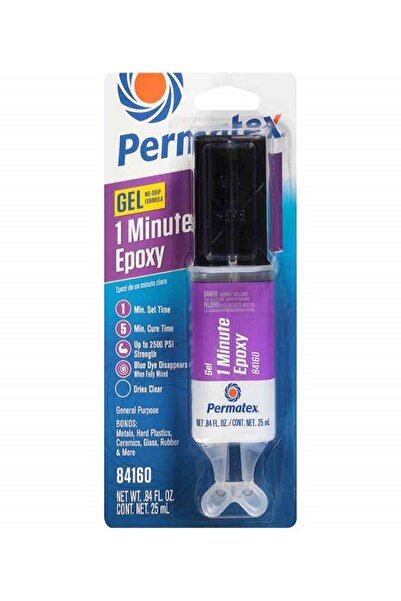 Permatex 1 Dakika Epoksi Şeffaf 25ML