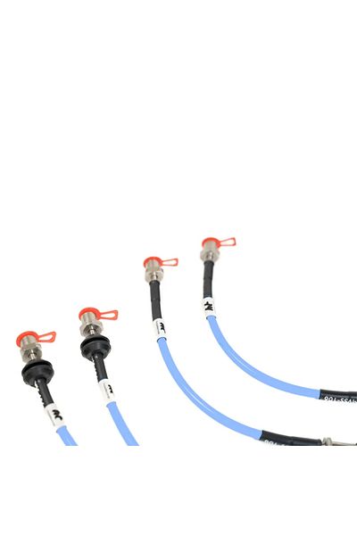 Forge Motorsport Volkswagen Golf Mk7 R Brake Hose - Transparent Blue