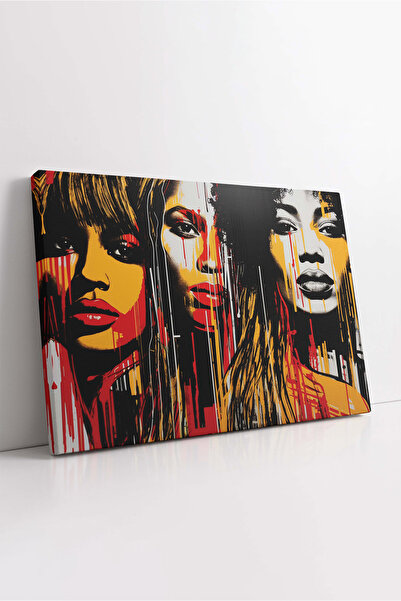 KOSS Dijital Ilustrație pentru femei cu design modern, pictură de lux pe pânz...