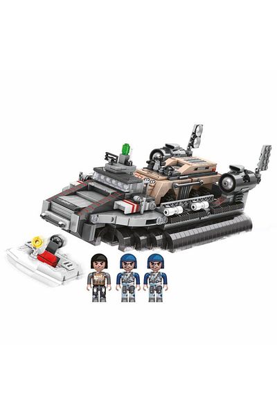 sunman oyuncak War Special Forces and Battleship Game Set 22903 672 Pieces 01004402