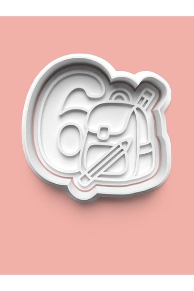 AKTASTORE قالب كوكيز عيد الميلاد لست سنوات وقالب عجينة السكر - 6 أرقام