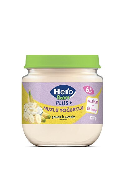 Hero Baby Muzlu Yoğurtlu Kavanoz Mama 120 Gr