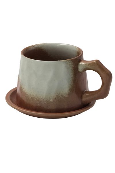 Generic كوب قهوة - روز - 300 مل