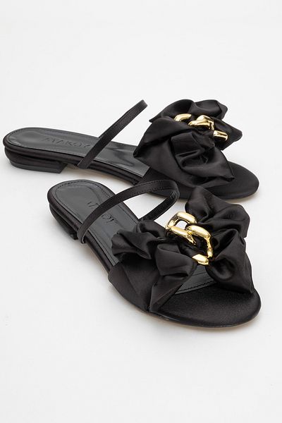 Ataköy Ayakkabı Women's buckle slippers