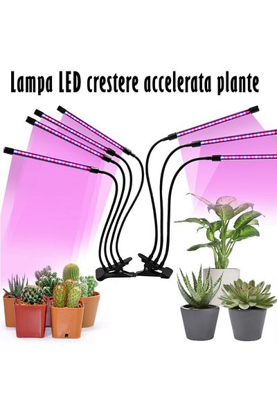 OEM Full Spectrum UV Lamp For Plant Growth With 4 Legs And 120 LEDs, 40 W